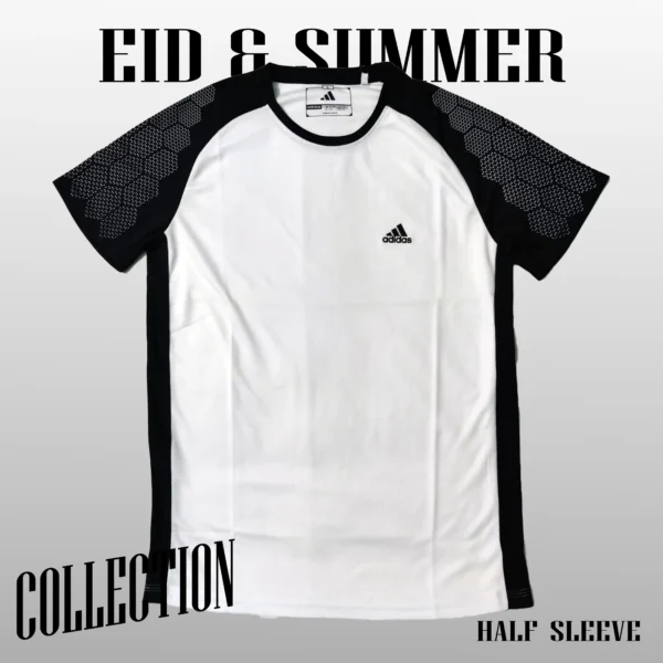 Export Quality Man's Half Sleeve T-Shirt adi*dus - Image 7